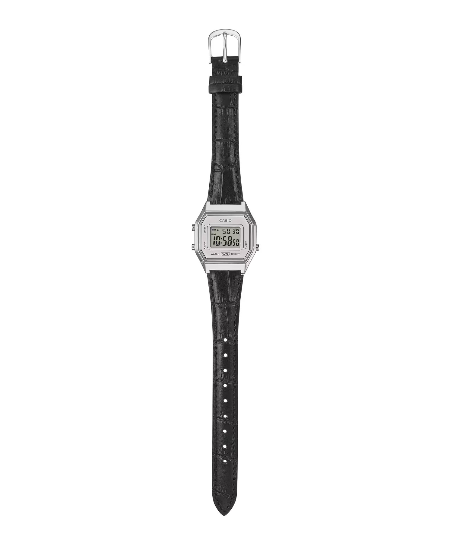 CASIO カシオ 腕時計 LA680WEL-1JF(SV/BK-ONE)
