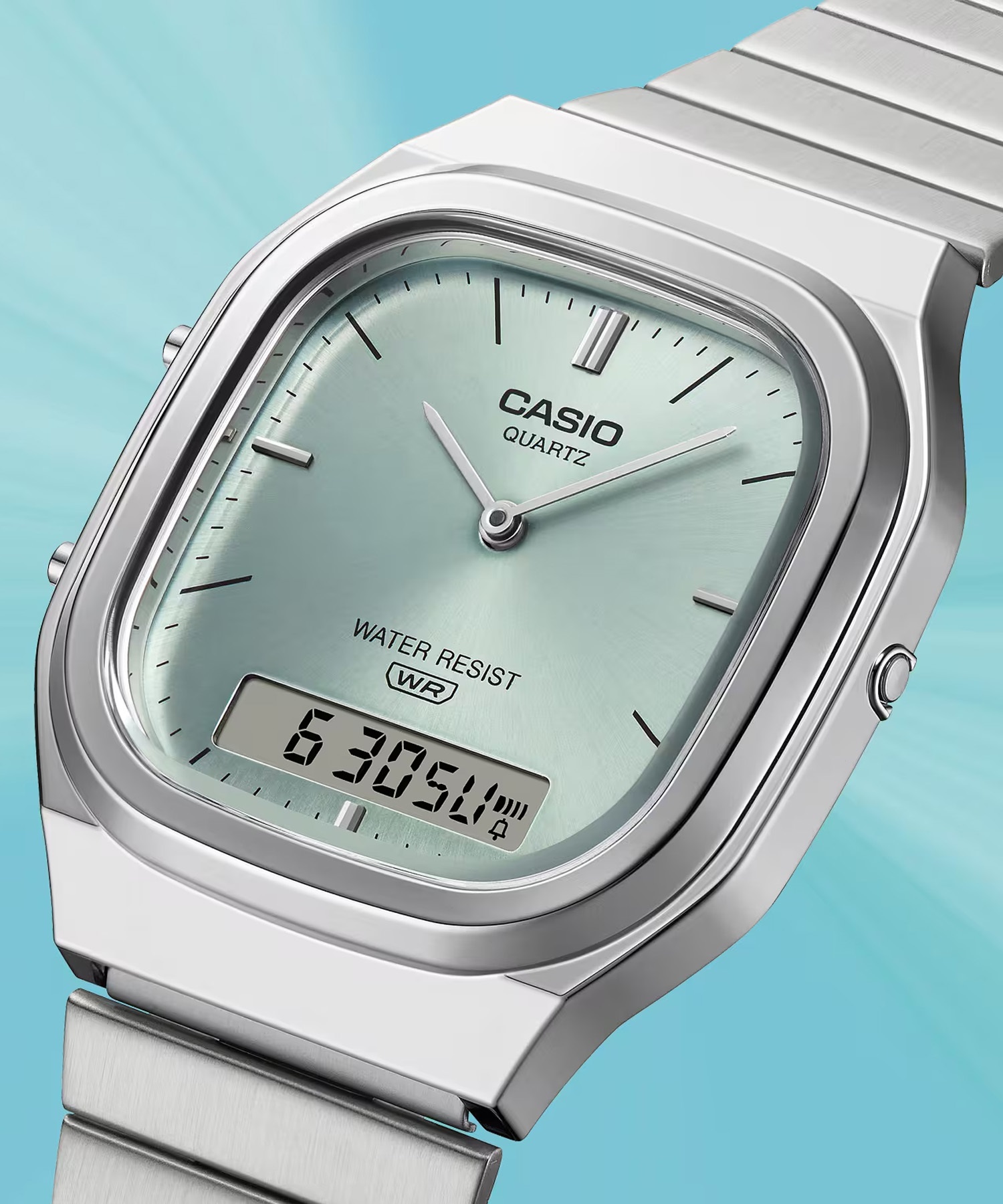 CASIO カシオ 腕時計 CASIO CLASSIC AQ-240E-2AJF 時計｜ムラサキ