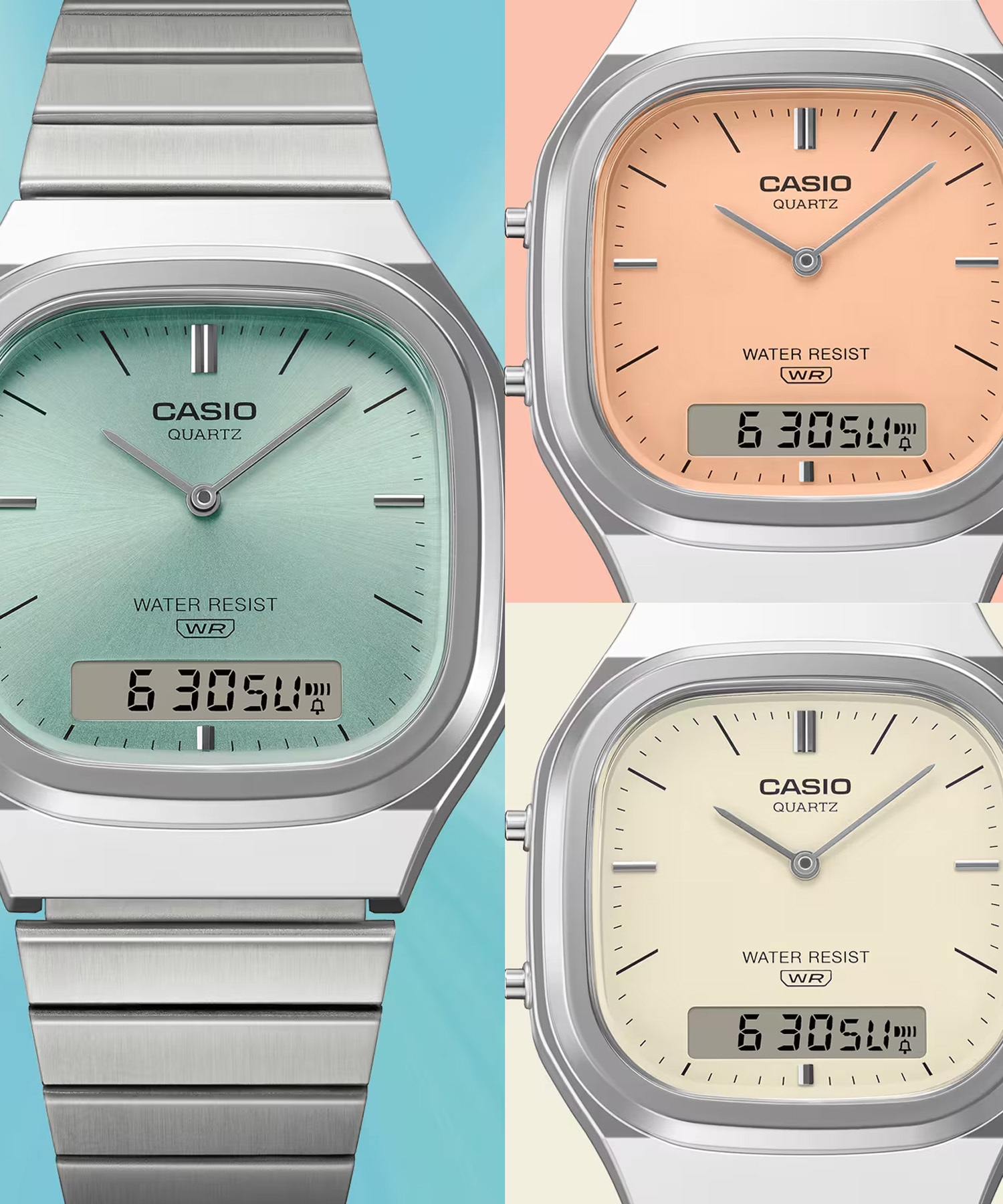 CASIO カシオ 腕時計 CASIO CLASSIC AQ-240E-7A2JF 時計｜ムラサキ