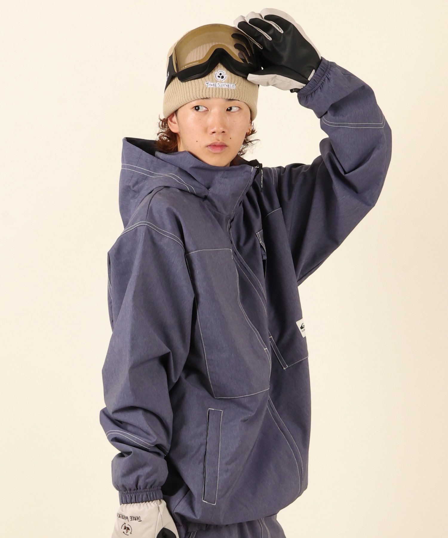 QUIKSILVER クイックシルバー ジーン ジャケット JEAN JK スノーボード