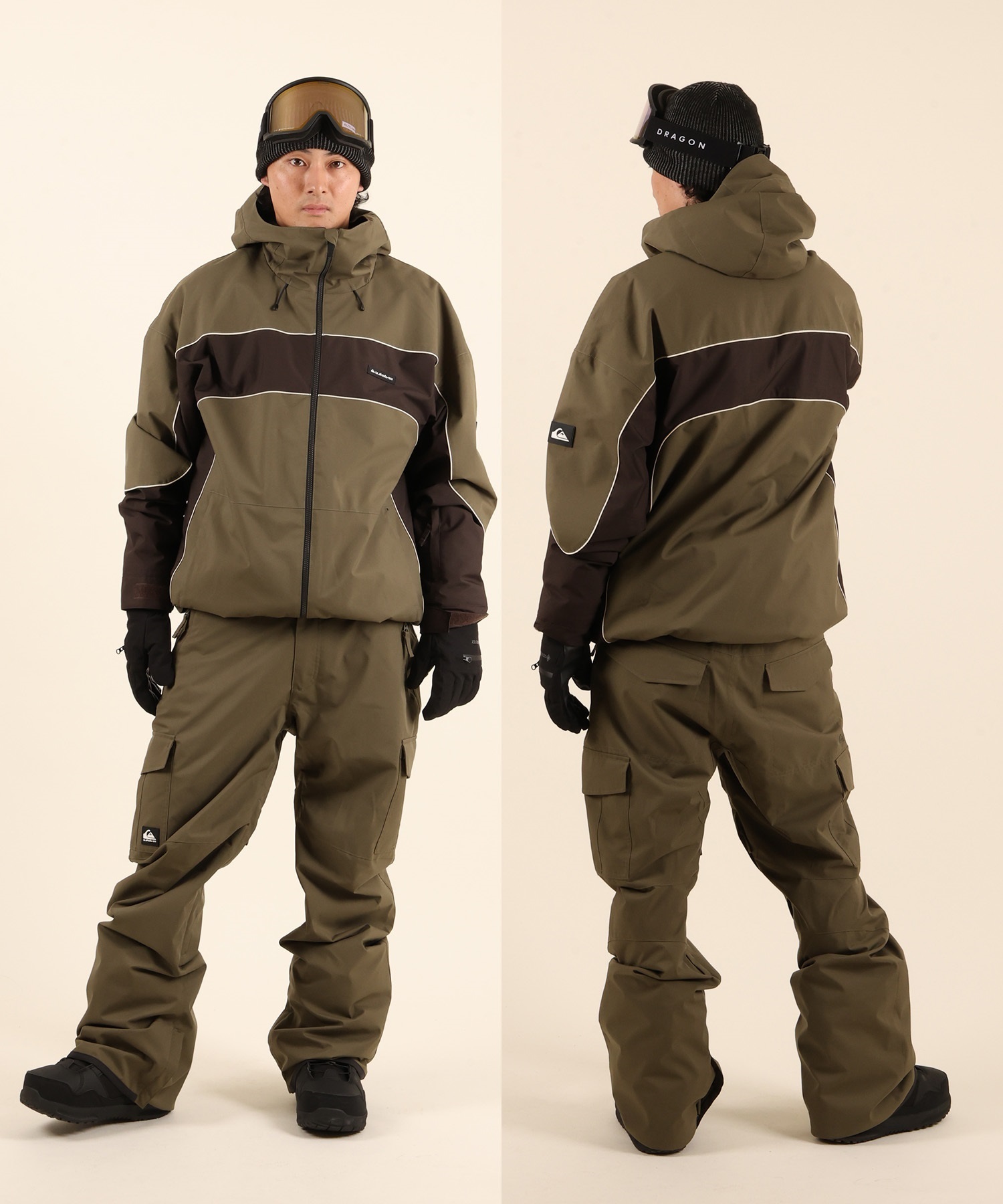 QUIKSILVER クイックシルバー ポーターゲイター 10Kパンツ PORTER
