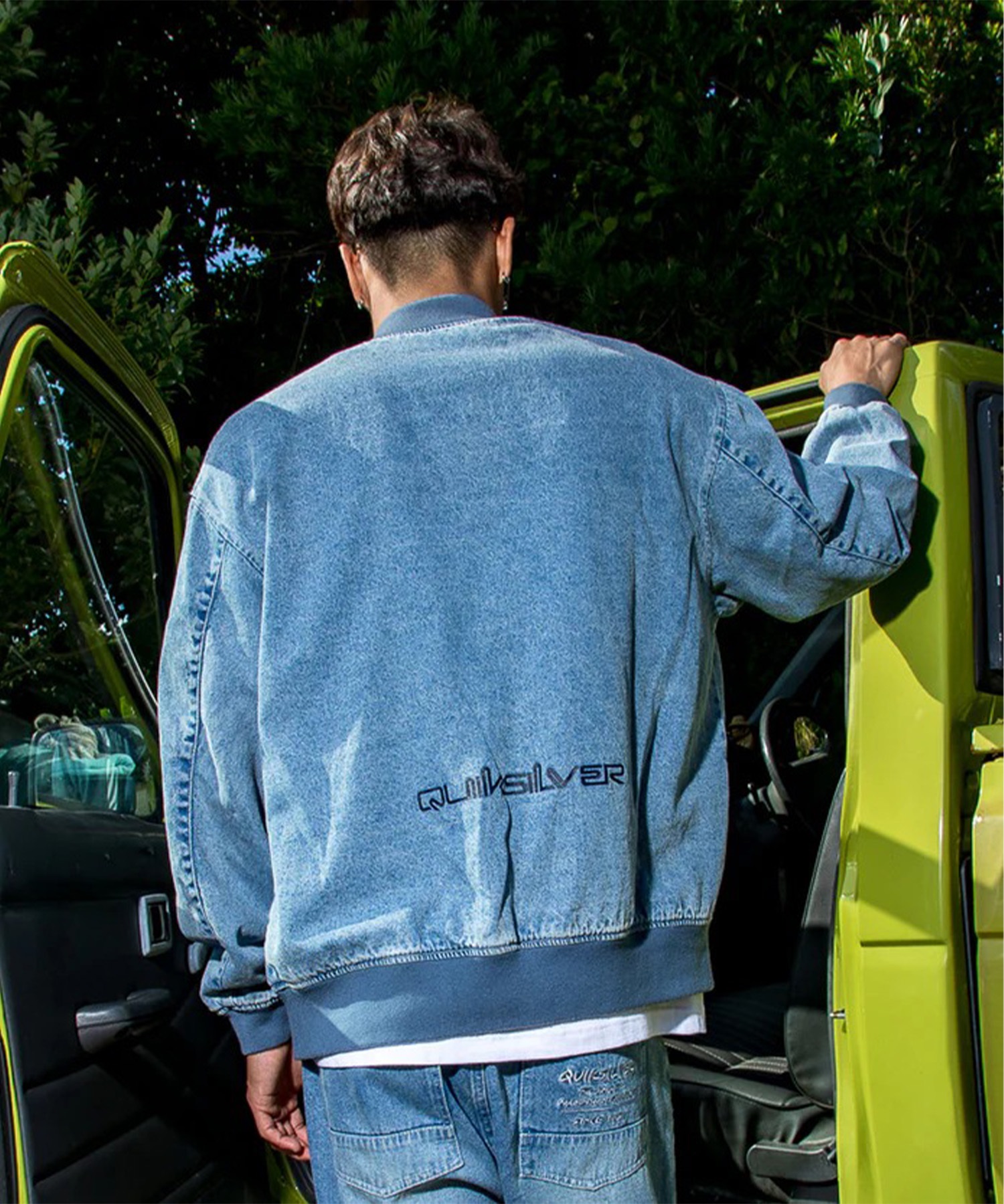 QUIKSILVER クイックシルバー ブルゾン メンズ デニムジャケット DENIM 