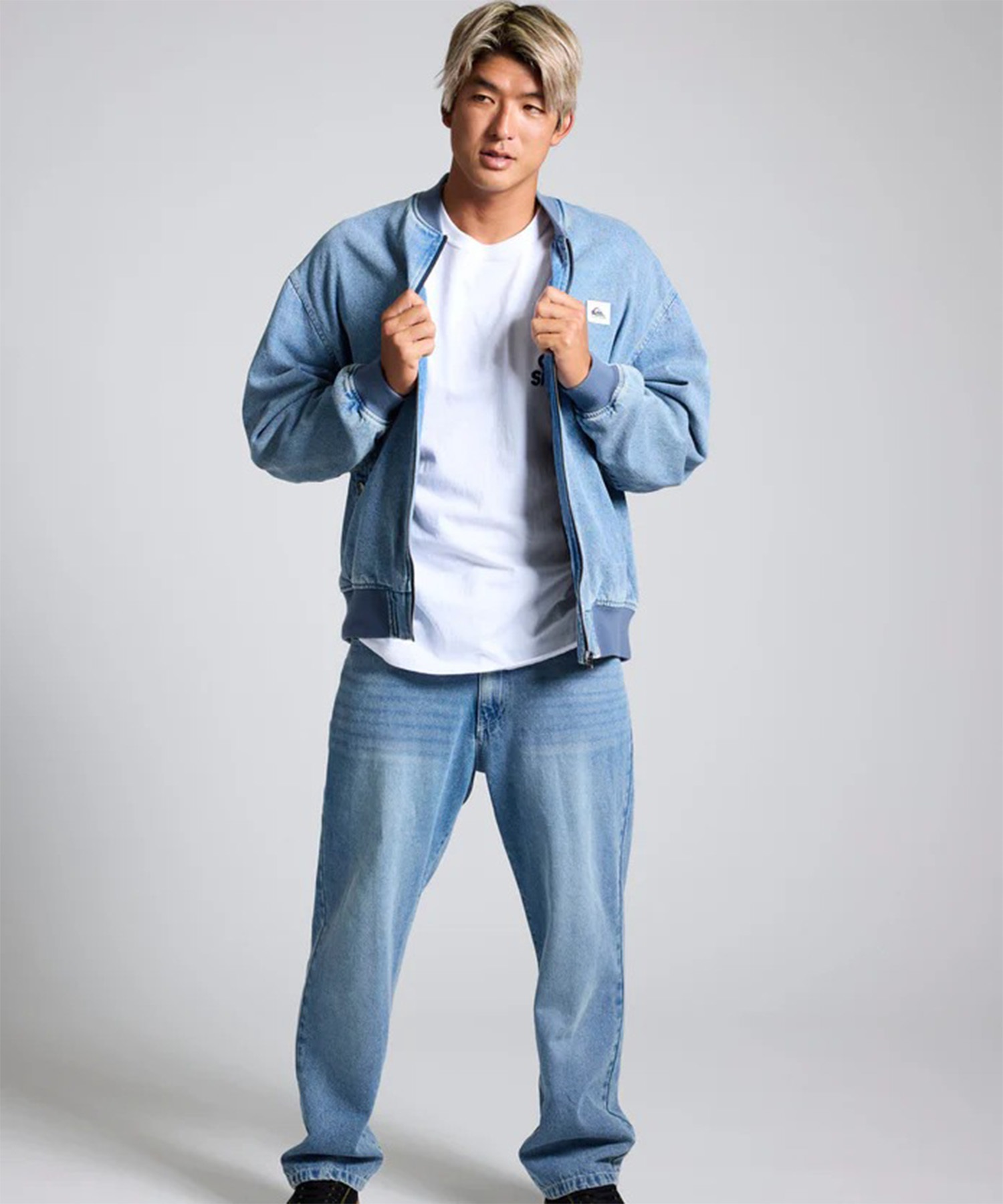 QUIKSILVER クイックシルバー ブルゾン メンズ デニムジャケット DENIM