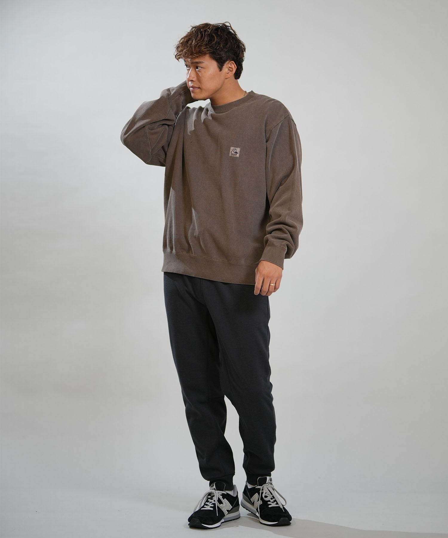 QUIKSILVER クイックシルバー トレーナー スウェット メンズ ロゴ