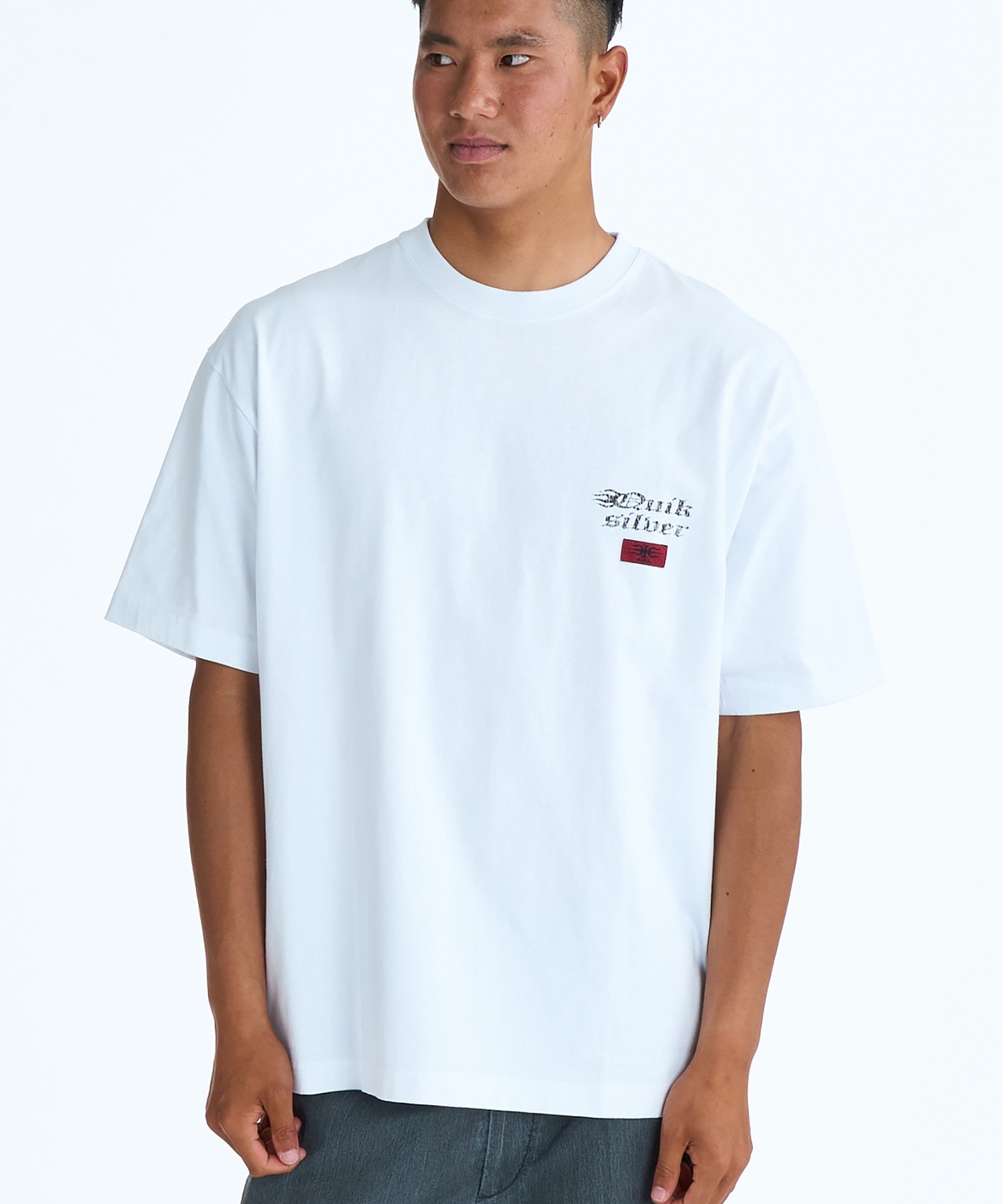 QUIKSILVER クイックシルバー 半袖 Tシャツ メンズ バックプリント BW