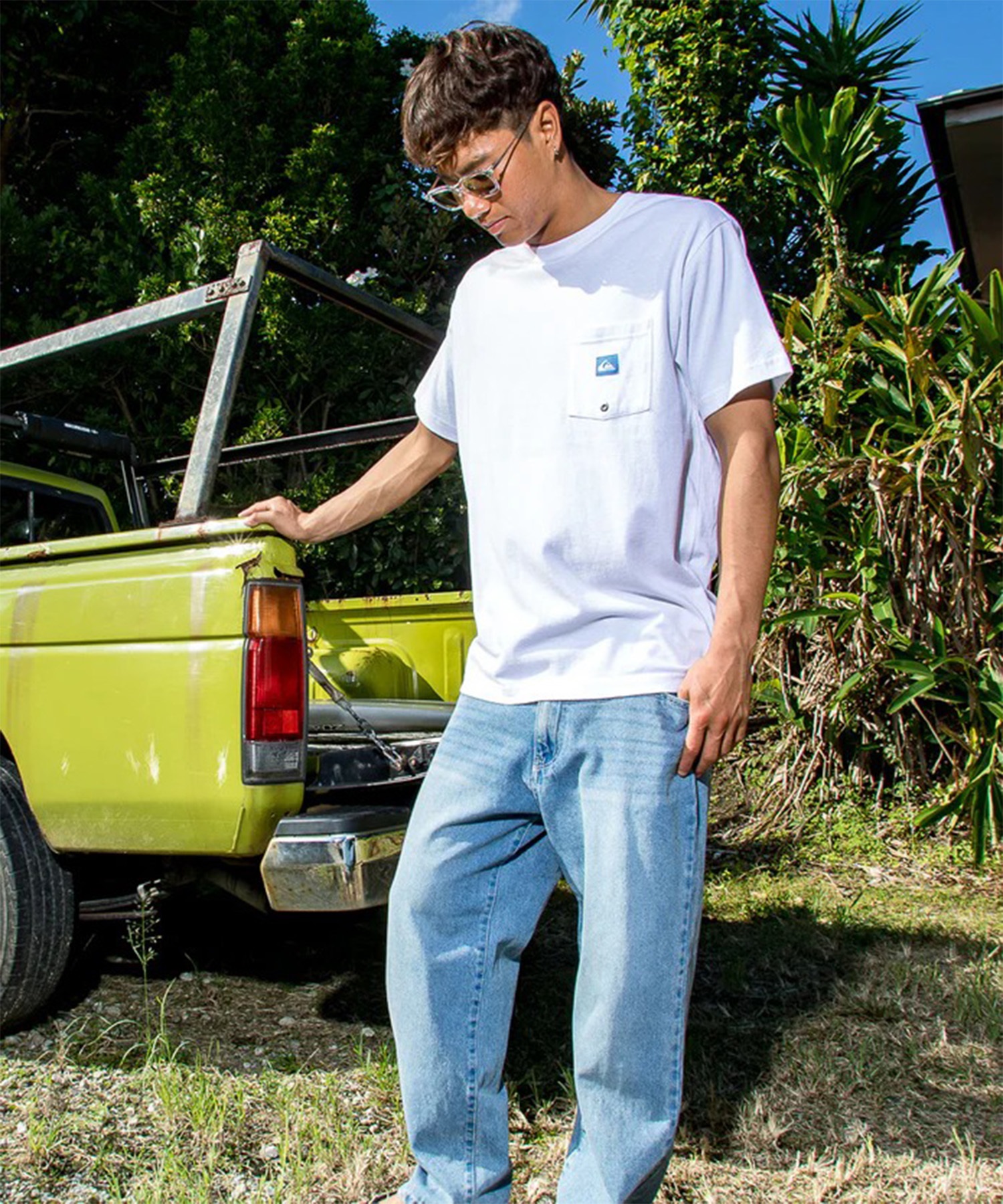 QUIKSILVER クイックシルバー 半袖 Tシャツ メンズ シンプル PG