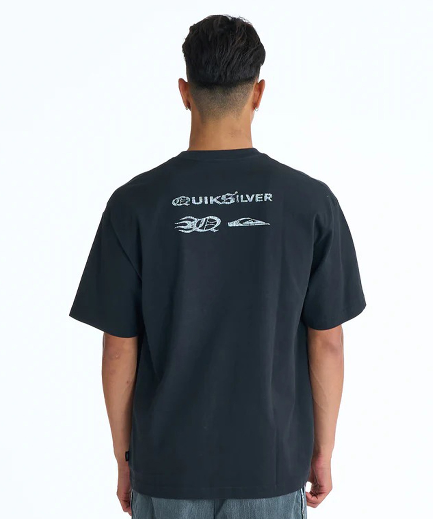 QUIKSILVER クイックシルバー 半袖 Tシャツ メンズ グラフィック BW