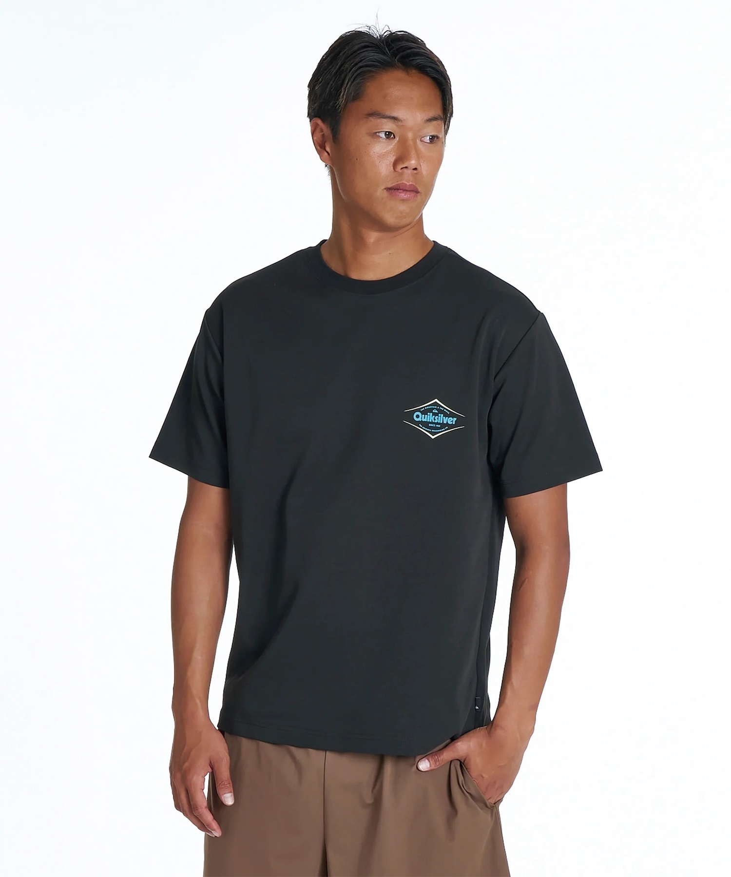 QUIKSILVER クイックシルバー 半袖 Tシャツ メンズ バックプリント