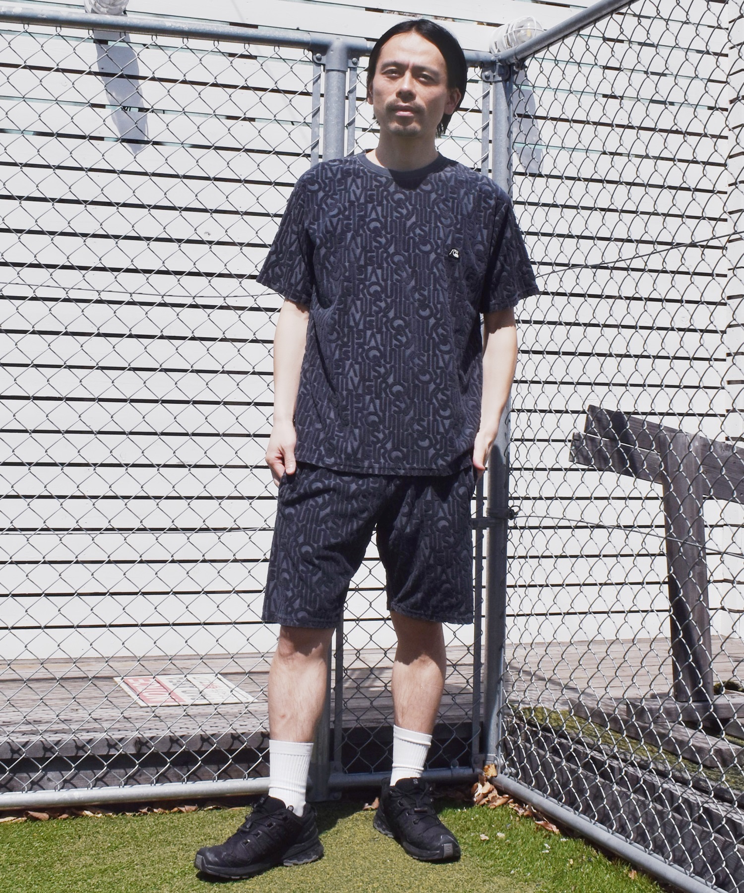 QUIKSILVER クイックシルバー 半袖 Tシャツ メンズ PILE WASH ST 26