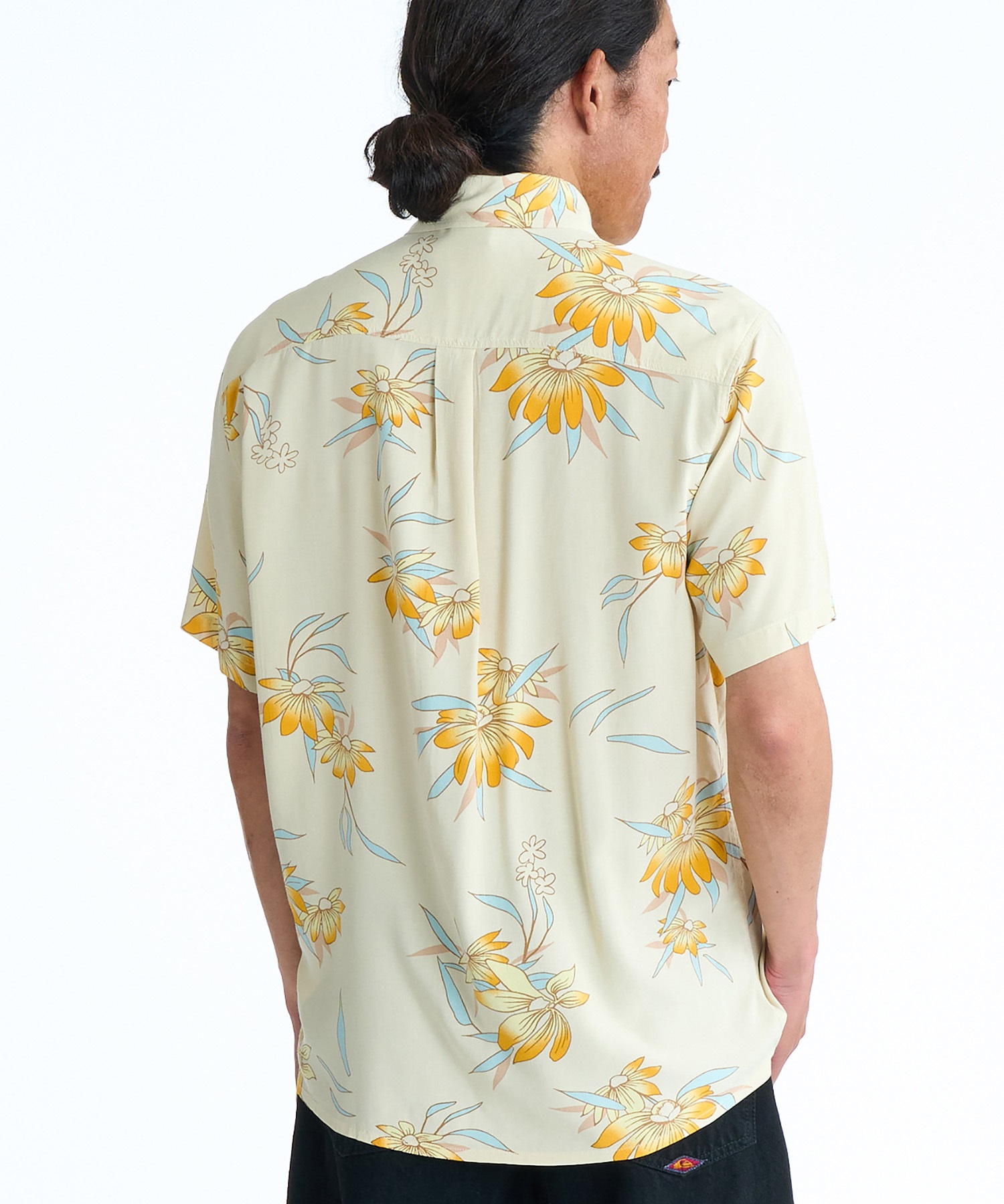 QUIKSILVER クイックシルバー 半袖 シャツ メンズ 花柄 COASTAL FLORAL