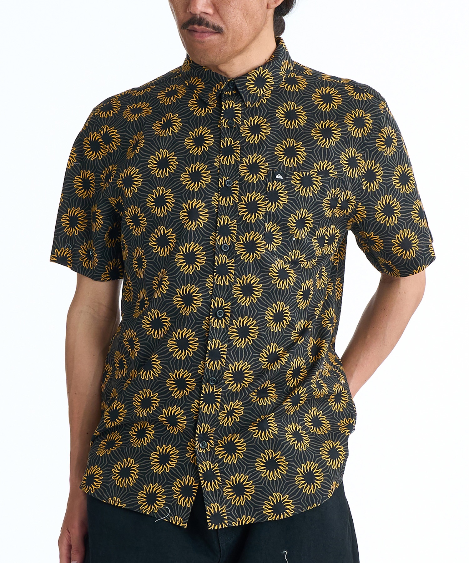 QUIKSILVER クイックシルバー 半袖 シャツ メンズ APERO CLASSIC SS