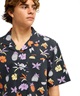QUIKSILVER クイックシルバー 半袖 シャツ メンズ コラボ ONE PIECE X QUIKSILVER GOMU NO MI SHIRT EQYWT04717(PHM6-M)