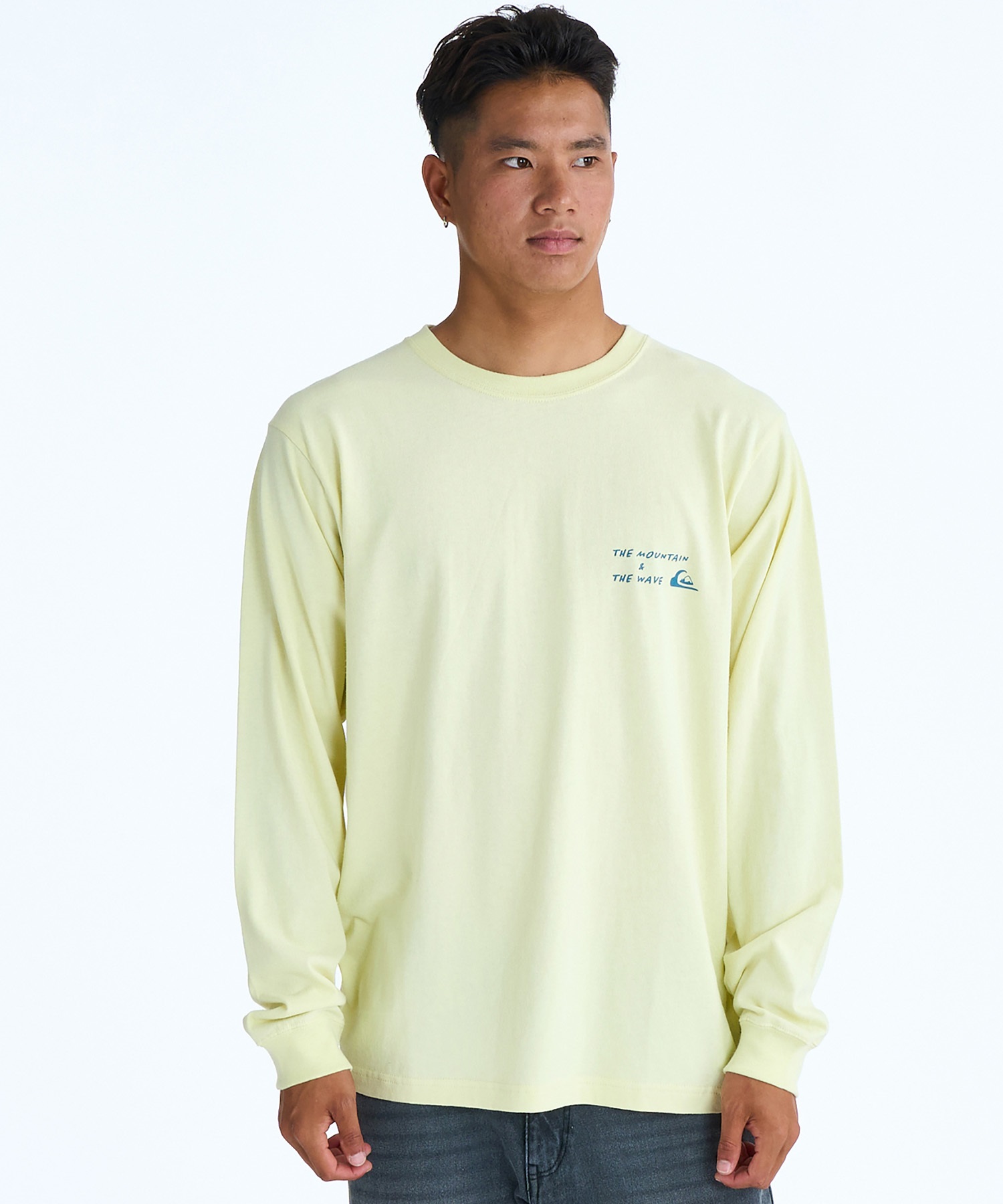 QUIKSILVER クイックシルバー 長袖 Tシャツ ロンT メンズ バックプリント NEW HD LT QLT261001(LYW-M)
