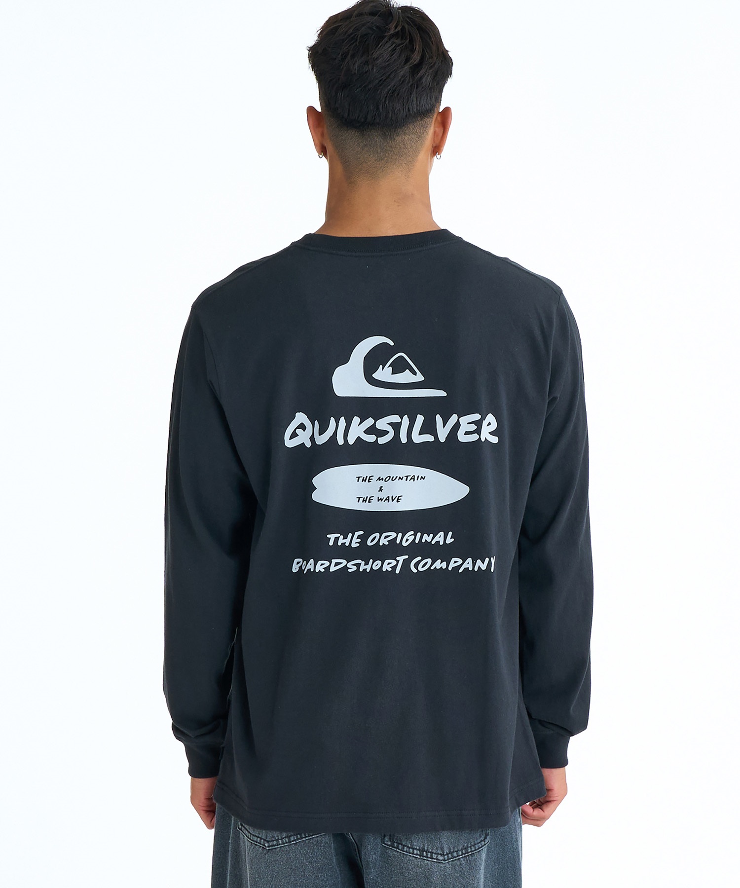 QUIKSILVER クイックシルバー 長袖 Tシャツ ロンT メンズ バックプリント NEW HD LT QLT261001(LYW-M)