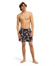 QUIKSILVER クイックシルバー 水着 トランクス ボードショーツ メンズ コラボ ONE PIECE X QUIKSILVER PRINTED VOLLEY 16 EQYJV04260(PHM6-S)