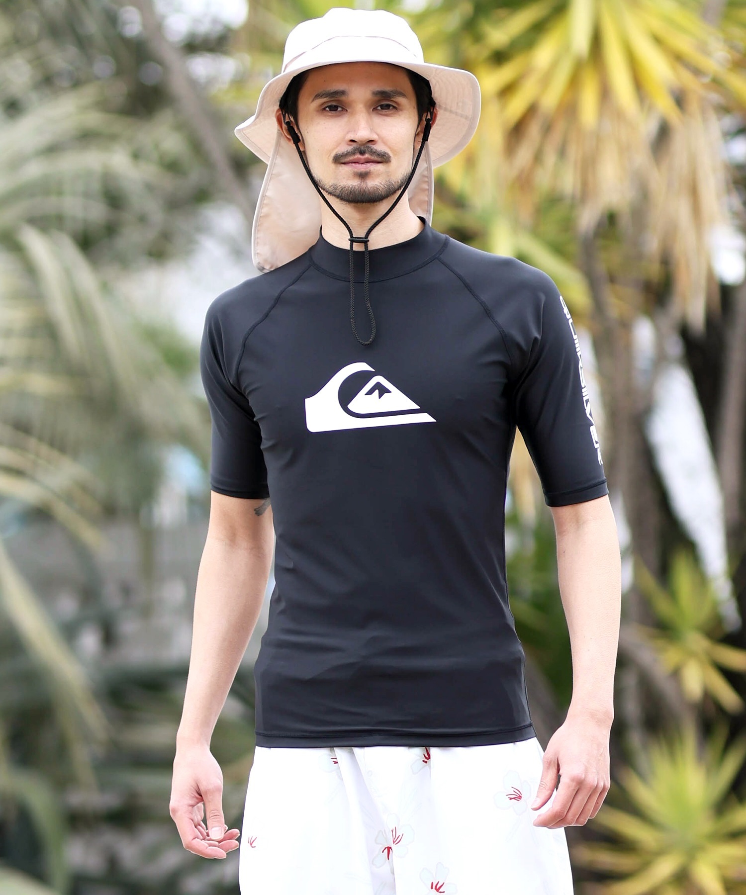 QUIKSILVER クイックシルバー 半袖 ラッシュガード メンズ ALL TIME SR