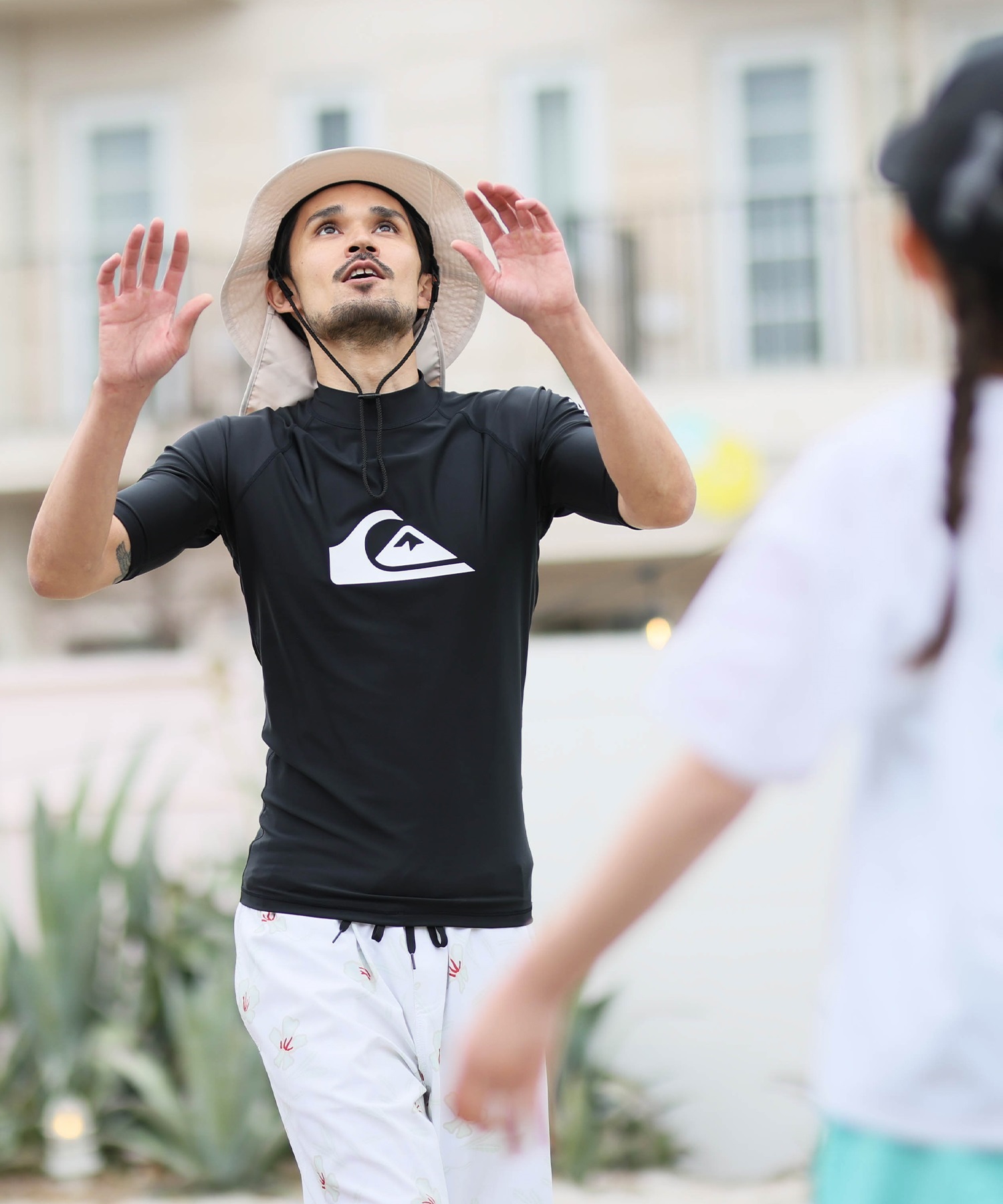 QUIKSILVER クイックシルバー 半袖 ラッシュガード メンズ ALL TIME SR