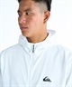 QUIKSILVER クイックシルバー 水着 ラッシュガード ジップアップ パーカー メンズ UVカット 接触冷感 速乾 水陸両用 QLY261009(WHT-M)