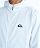 QUIKSILVER クイックシルバー 水着 ラッシュガード ジップアップ パーカー メンズ UVカット 接触冷感 速乾 水陸両用 QLY261009(WHT-M)