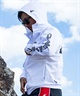 QUIKSILVER クイックシルバー 水着 ラッシュガード ジップアップ パーカー メンズ UVカット 接触冷感 速乾 水陸両用 QLY261009(WHT-M)