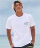 QUIKSILVER クイックシルバー 水着 ラッシュガード 半袖 Tシャツ メンズ UVカット 軽量 速乾 水陸両用 QLY261022(WHT-M)