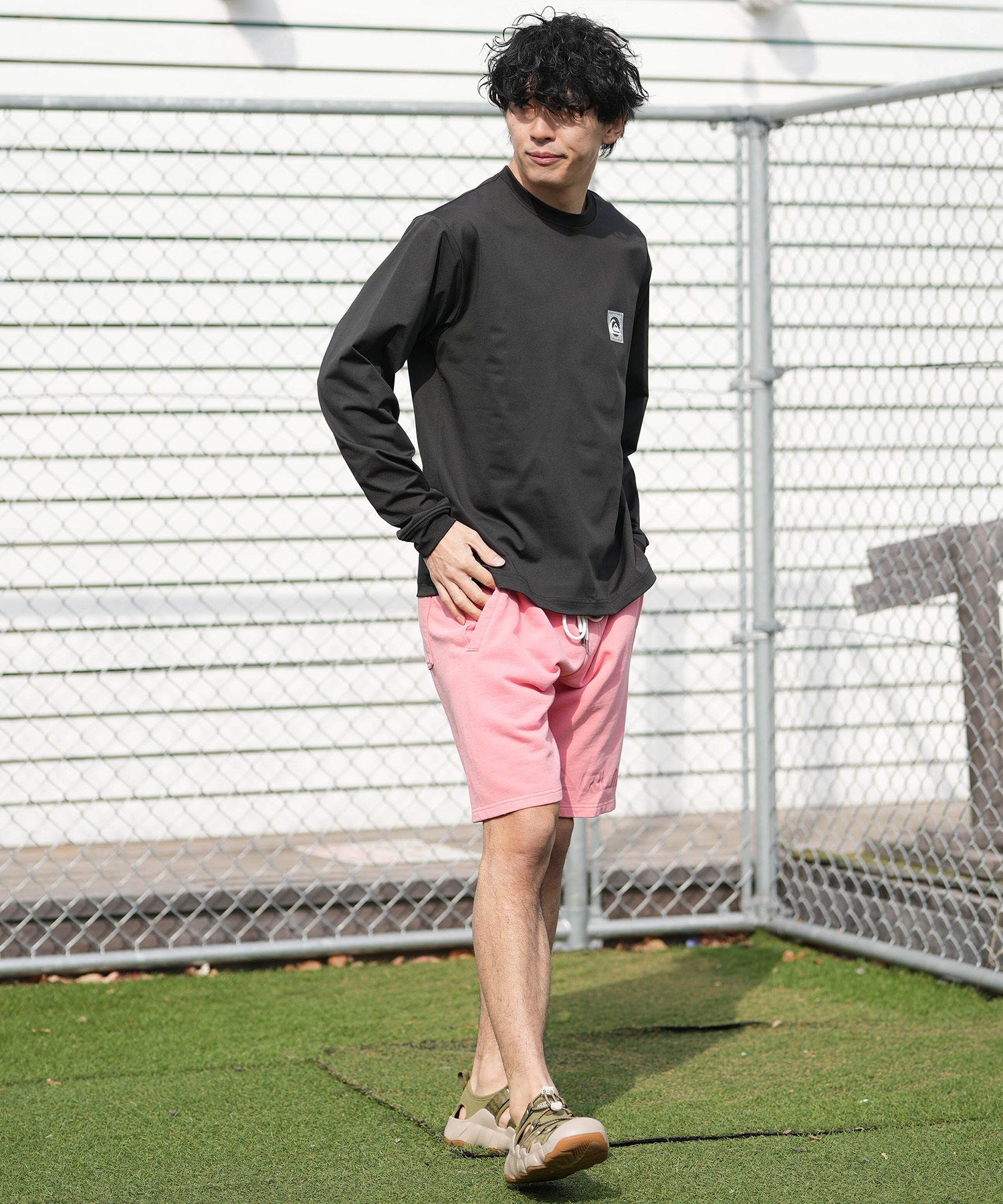 QUIKSILVER クイックシルバー 水着 ラッシュガード 長袖 Tシャツ ロンT