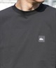 QUIKSILVER クイックシルバー 水着 ラッシュガード 長袖 Tシャツ ロンT メンズ UVカット 速乾 接触冷感 水陸両用 QLY261622M ムラサキスポーツ限定(BLK-M)