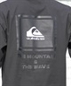 QUIKSILVER クイックシルバー 水着 ラッシュガード 長袖 Tシャツ ロンT メンズ UVカット 速乾 接触冷感 水陸両用 QLY261622M ムラサキスポーツ限定(BLK-M)