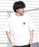 QUIKSILVER クイックシルバー 水着 ラッシュガード 半袖 Tシャツ メンズ UVカット 速乾 接触冷感 水陸両用 QLY261624M ムラサキスポーツ限定(WHT-M)