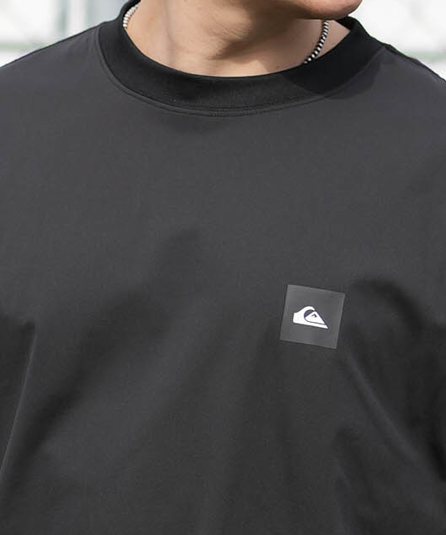 QUIKSILVER クイックシルバー 水着 ラッシュガード 半袖 Tシャツ メンズ UVカット 速乾 接触冷感 水陸両用 QLY261624M ムラサキスポーツ限定(WHT-M)