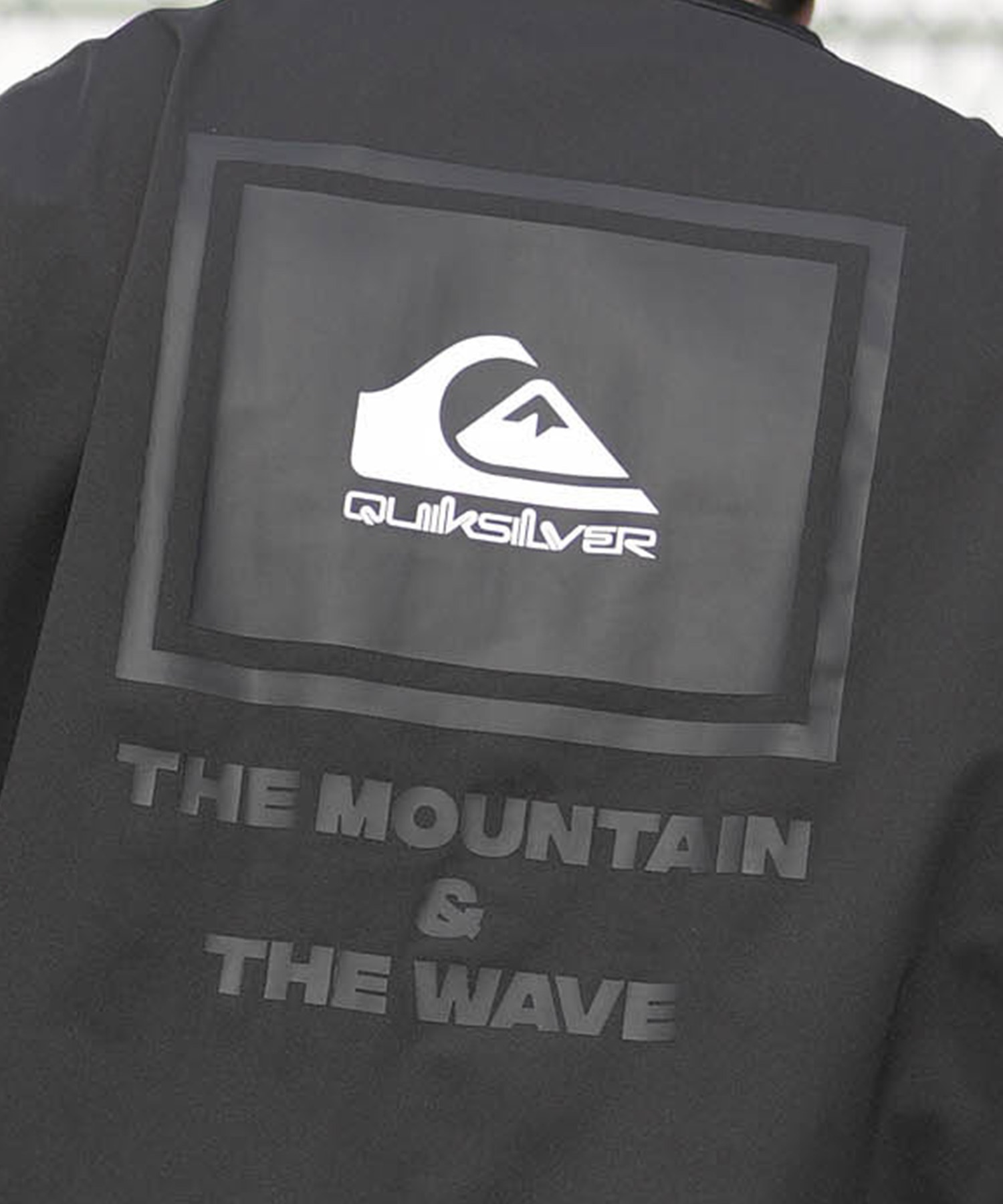 QUIKSILVER クイックシルバー 水着 ラッシュガード 半袖 Tシャツ メンズ UVカット 速乾 接触冷感 水陸両用 QLY261624M ムラサキスポーツ限定(WHT-M)