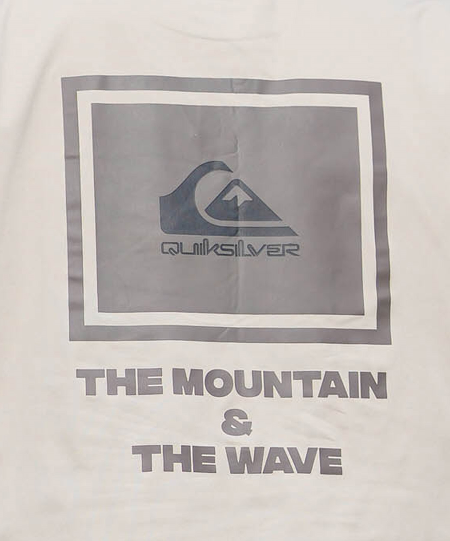 QUIKSILVER クイックシルバー 水着 ラッシュガード 半袖 Tシャツ メンズ UVカット 速乾 接触冷感 水陸両用 QLY261624M ムラサキスポーツ限定(WHT-M)