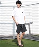 QUIKSILVER クイックシルバー 水着 ラッシュガード 半袖 Tシャツ メンズ UVカット 速乾 接触冷感 水陸両用 QLY261624M ムラサキスポーツ限定(WHT-M)