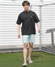 QUIKSILVER クイックシルバー 水着 ラッシュガード 半袖 Tシャツ メンズ UVカット 速乾 接触冷感 水陸両用 QLY261624M ムラサキスポーツ限定(WHT-M)