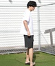 QUIKSILVER クイックシルバー 水着 ラッシュガード 半袖 Tシャツ メンズ UVカット 速乾 接触冷感 水陸両用 QLY261625M ムラサキスポーツ限定(WHT-M)