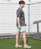 QUIKSILVER クイックシルバー 水着 ラッシュガード 半袖 Tシャツ メンズ UVカット 速乾 接触冷感 水陸両用 QLY261625M ムラサキスポーツ限定(WHT-M)