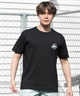 QUIKSILVER クイックシルバー 水着 ラッシュガード 半袖 Tシャツ メンズ UVカット 軽量 速乾 水陸両用 QLY261627M ムラサキスポーツ限定(WHT-M)