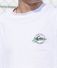 QUIKSILVER クイックシルバー 水着 ラッシュガード 半袖 Tシャツ メンズ UVカット 軽量 速乾 水陸両用 QLY261627M ムラサキスポーツ限定(WHT-M)
