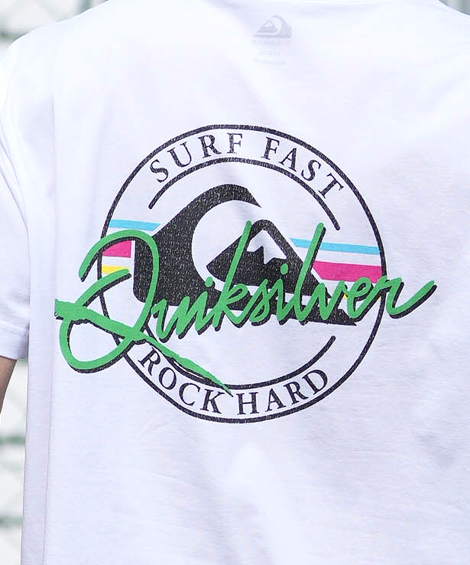 QUIKSILVER クイックシルバー 水着 ラッシュガード 半袖 Tシャツ
