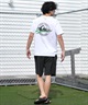 QUIKSILVER クイックシルバー 水着 ラッシュガード 半袖 Tシャツ メンズ UVカット 軽量 速乾 水陸両用 QLY261627M ムラサキスポーツ限定(WHT-M)