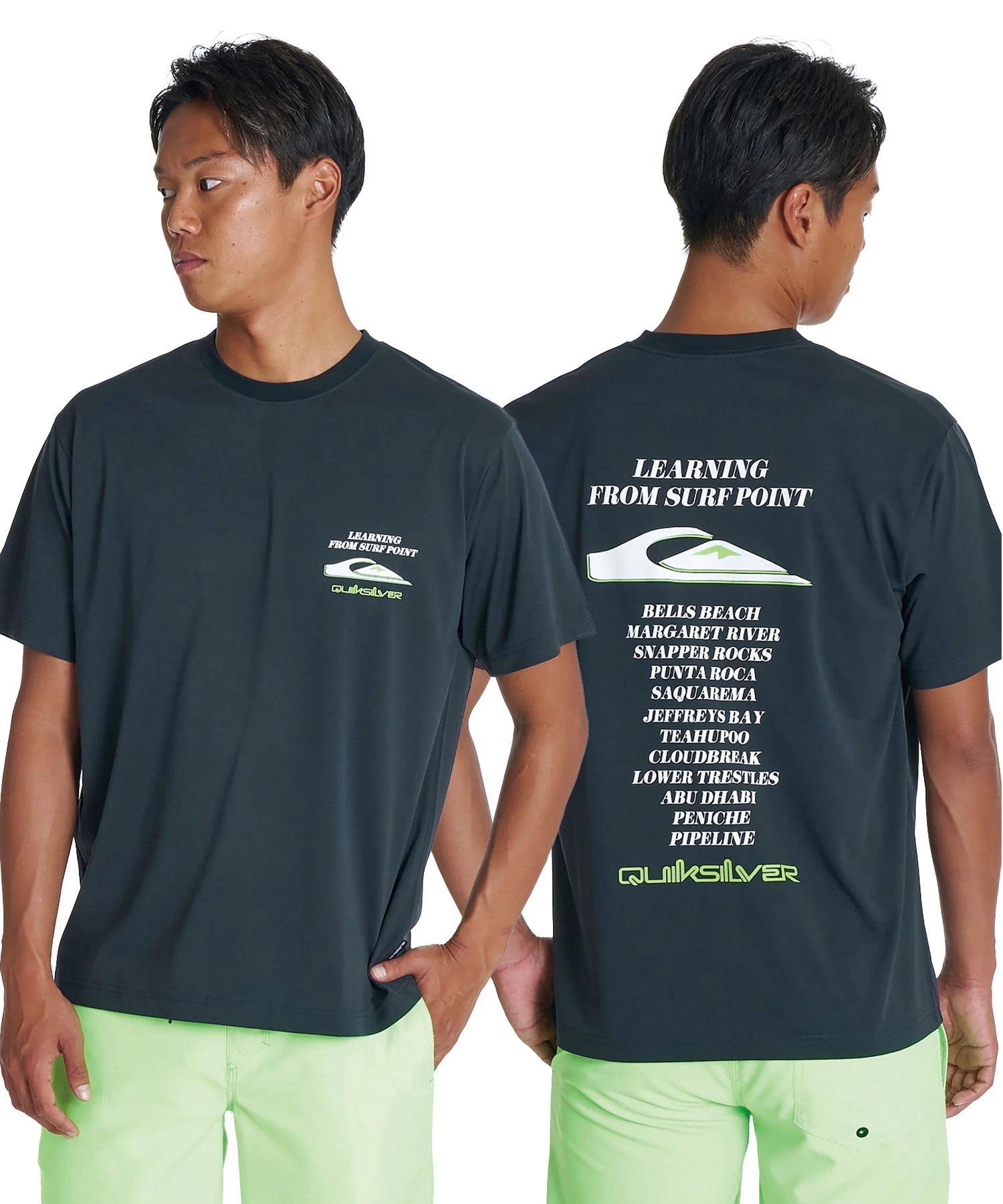 QUIKSILVER クイックシルバー 水着 ラッシュガード メンズ 半袖 T