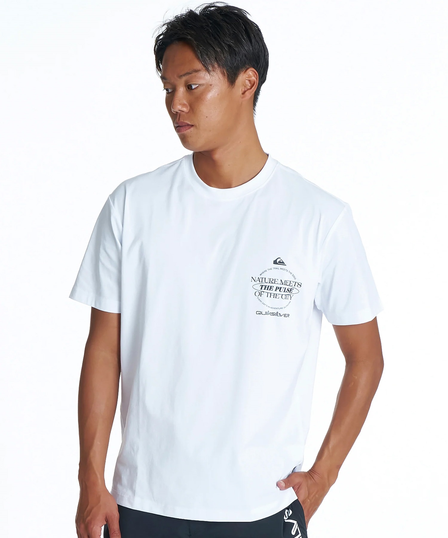 QUIKSILVER クイックシルバー 水着 ラッシュガード メンズ 半袖 T