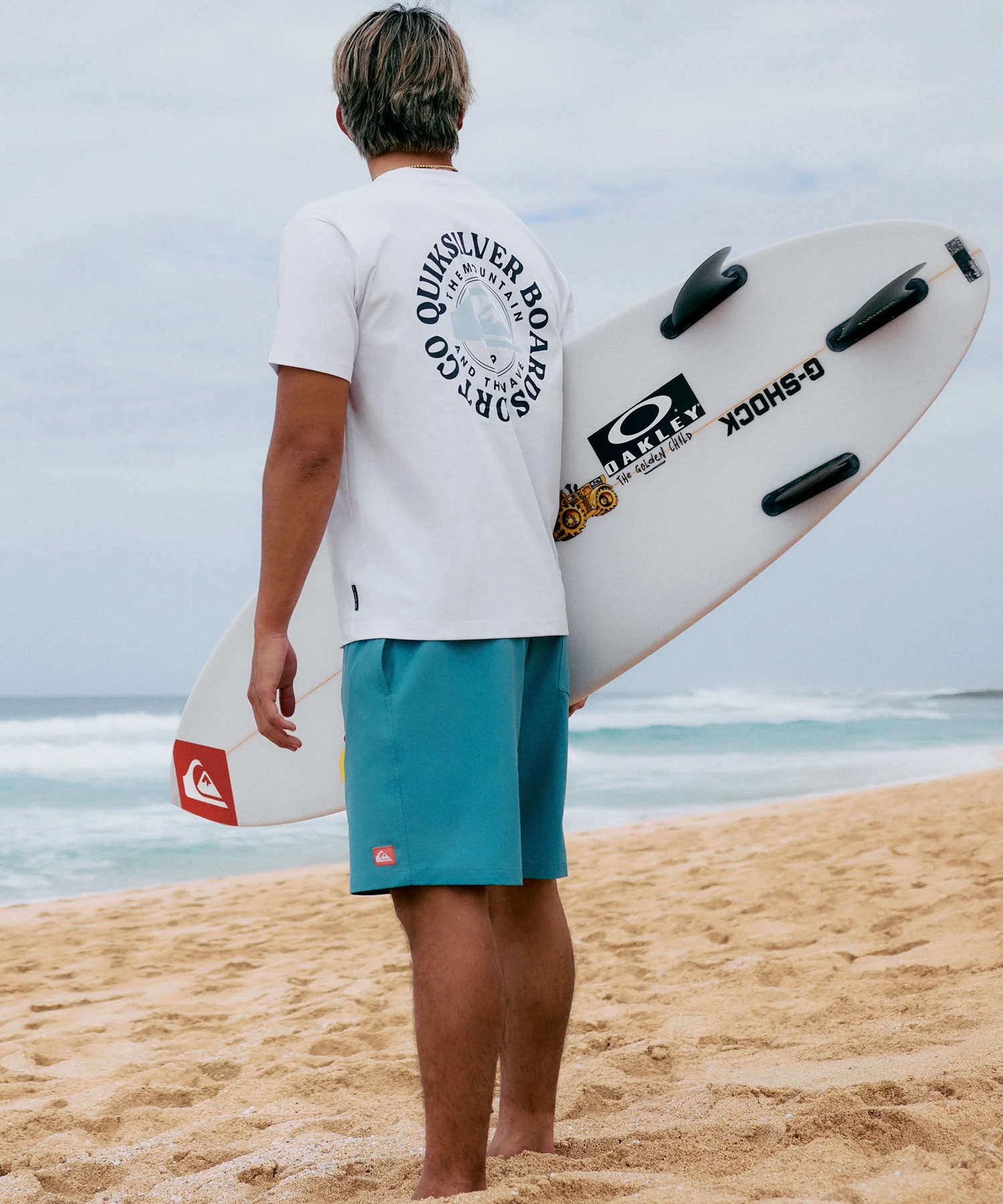 QUIKSILVER クイックシルバー 水着 ラッシュガード メンズ 半袖 T