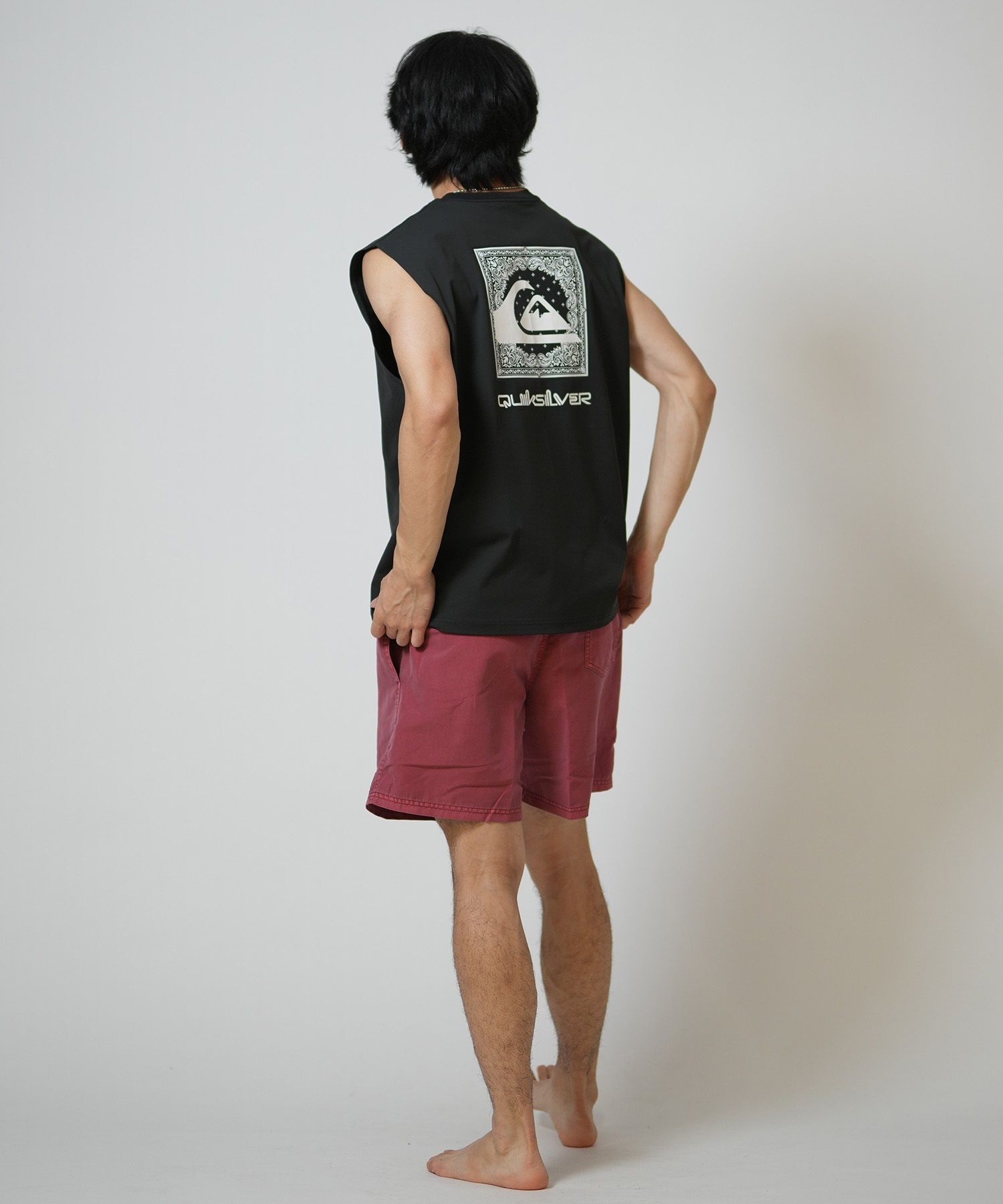 QUIKSILVER クイックシルバー 水着 ラッシュガード タンクトップ