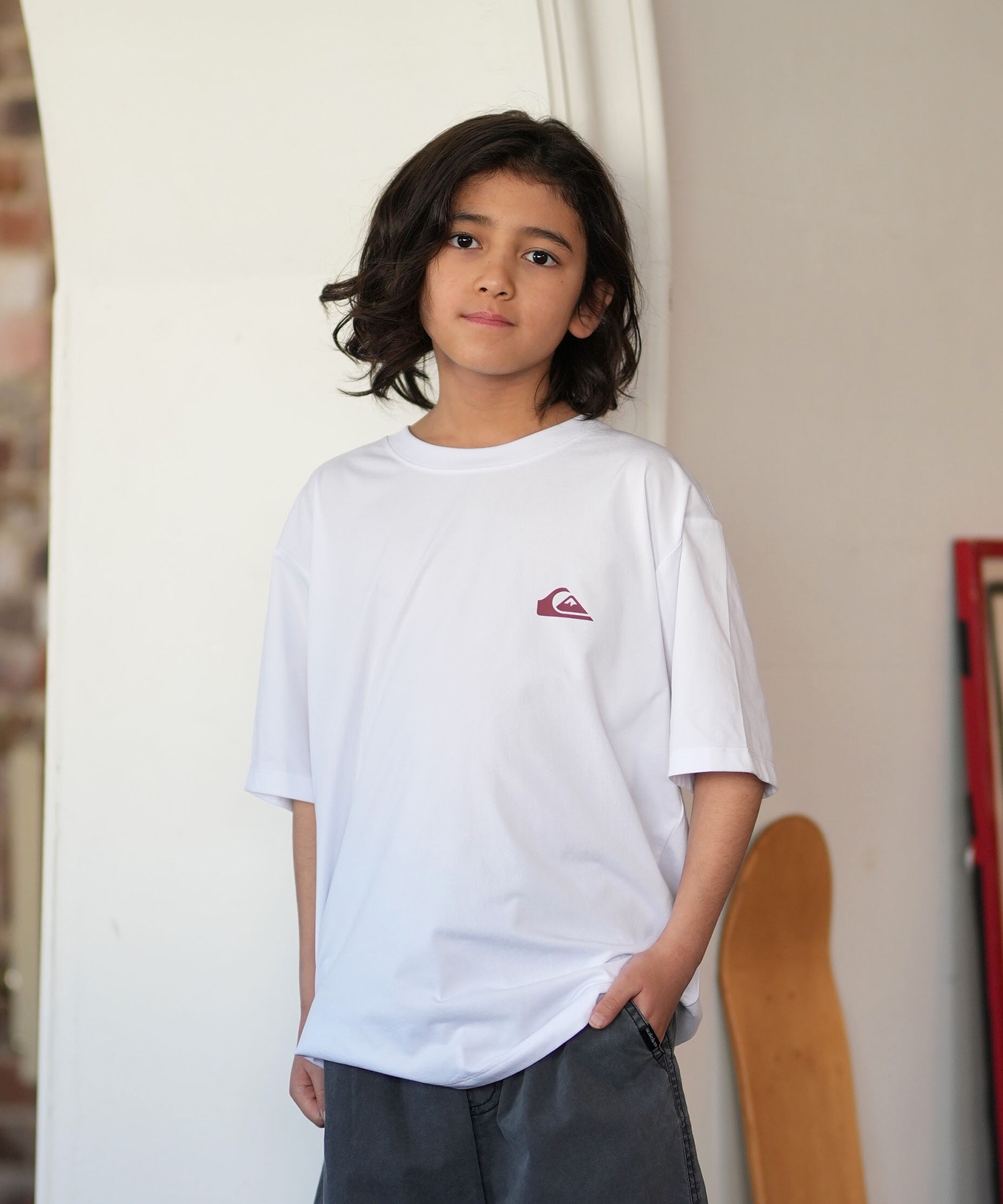 QUIKSILVER クイックシルバー 半袖 Tシャツ キッズ ジュニア 子供
