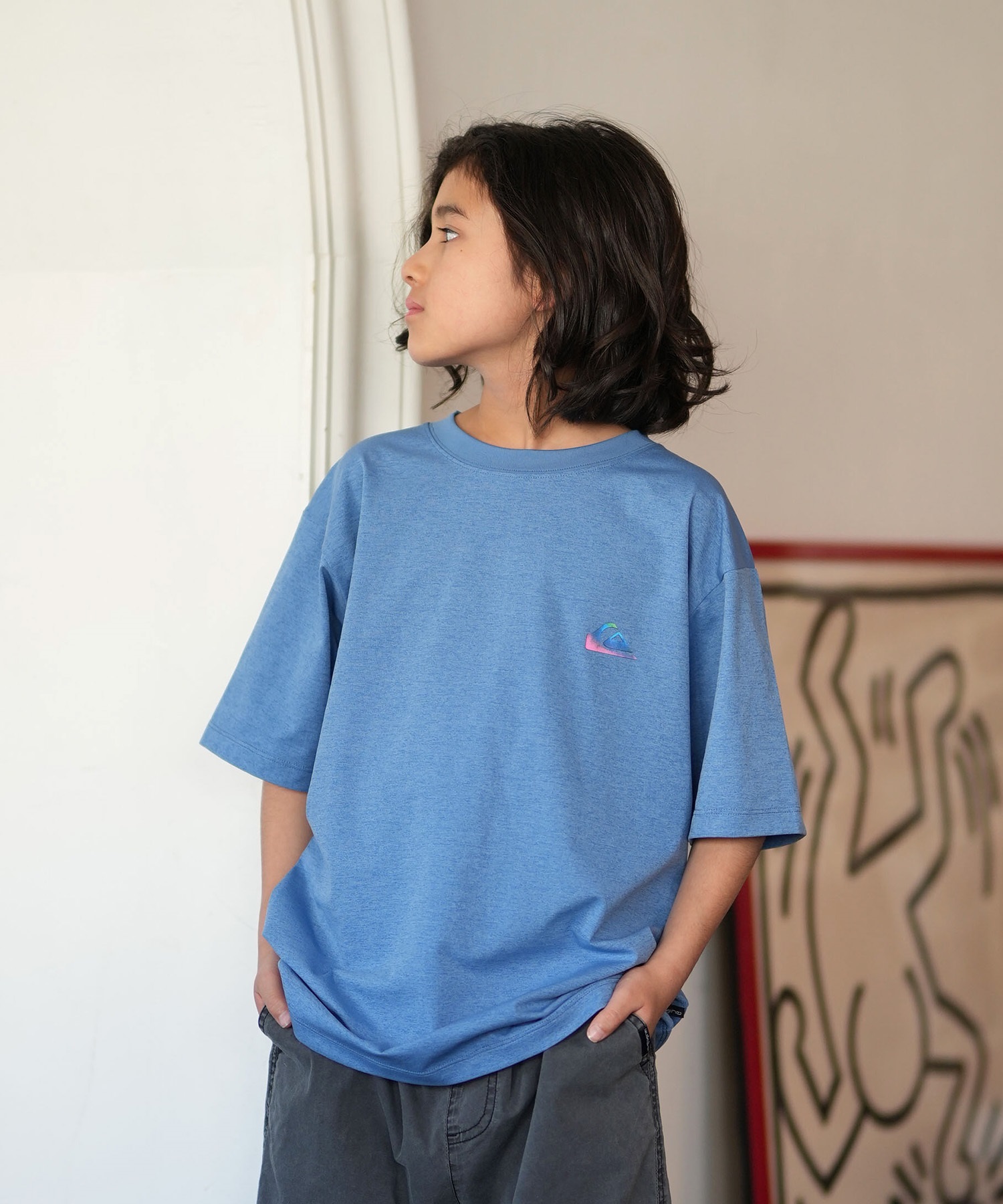 QUIKSILVER クイックシルバー 半袖 Tシャツ キッズ ジュニア 子供