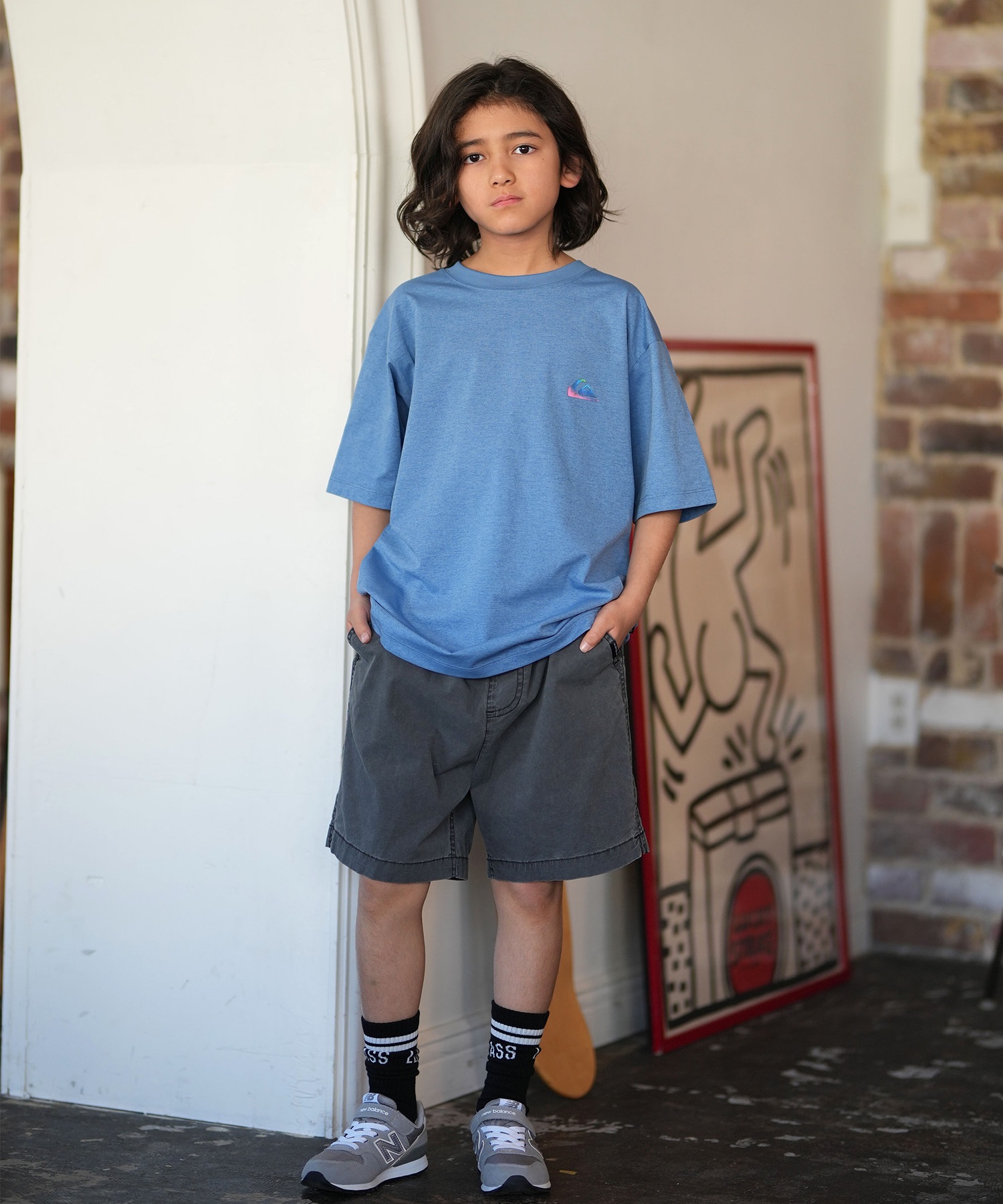 QUIKSILVER クイックシルバー 半袖 Tシャツ キッズ ジュニア 子供