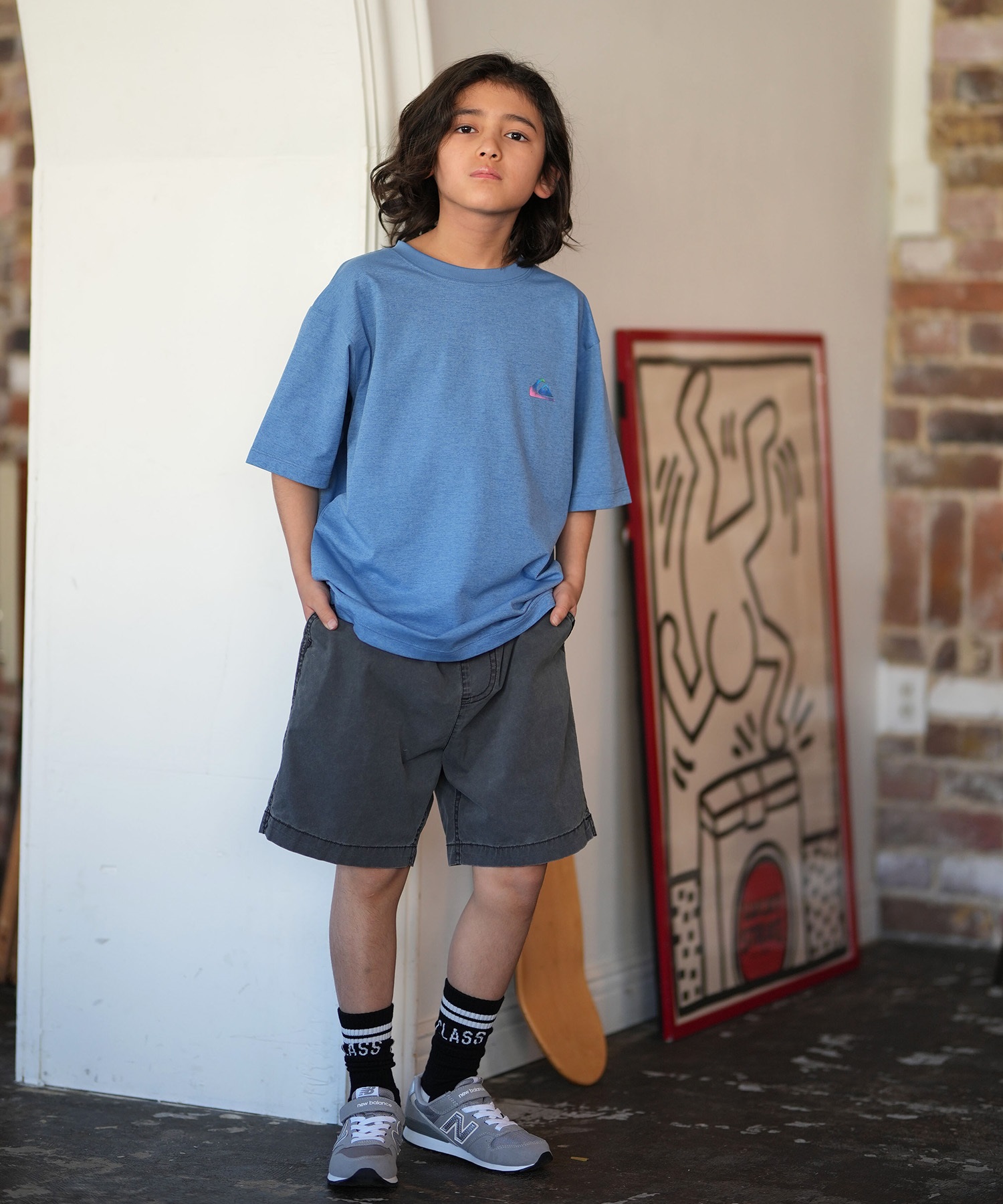 QUIKSILVER クイックシルバー 半袖 Tシャツ キッズ ジュニア 子供