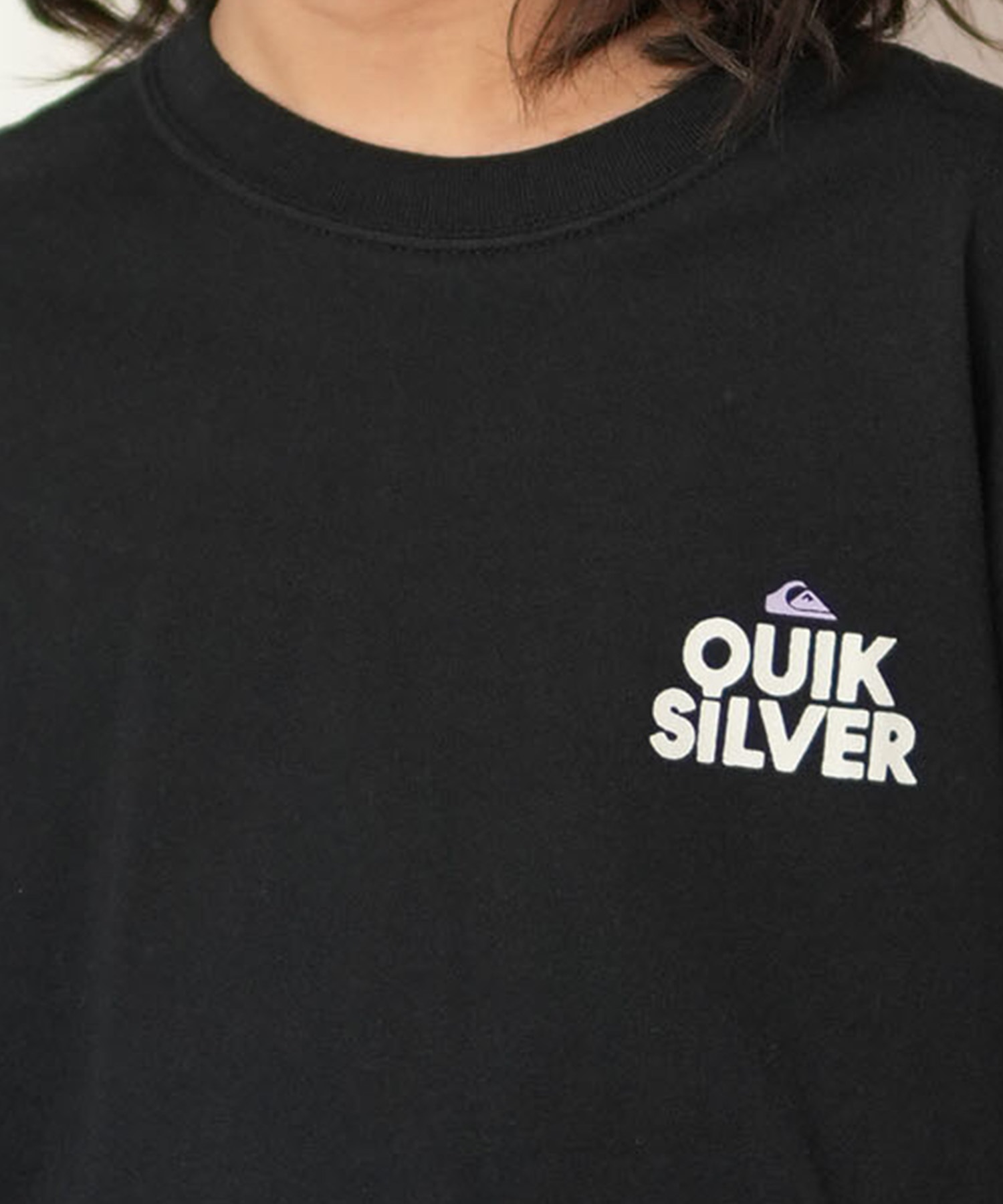 QUIKSILVER クイックシルバー 半袖 Tシャツ キッズ ジュニア 子供 バックプリント KST261601M ムラサキスポーツ限定(WHT-130cm)