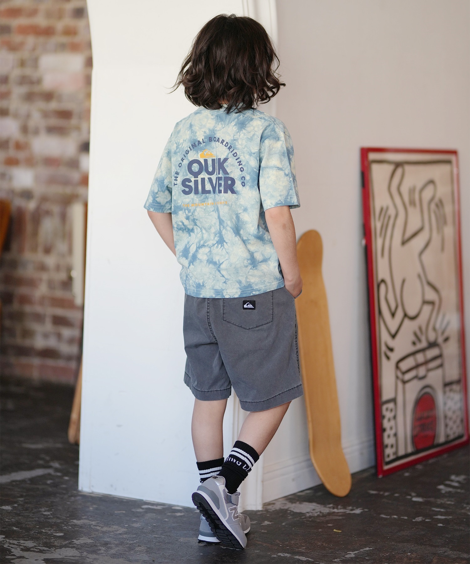 QUIKSILVER クイックシルバー ショートパンツ ハーフパンツ キッズ ジュニア TAXER YOUTH KWS261011(KVJ0-130cm)